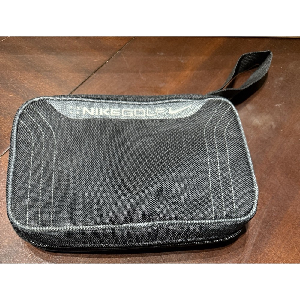 Nike Golf Valuables Accessory Bag Includes GPS Holder Black